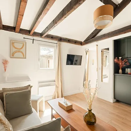 Cite Des Fleurs Paris17- Cozy Junior Onebedroom-4p Daire Paris