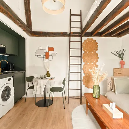 Cite Des Fleurs Paris17- Cozy Junior Onebedroom-4p *