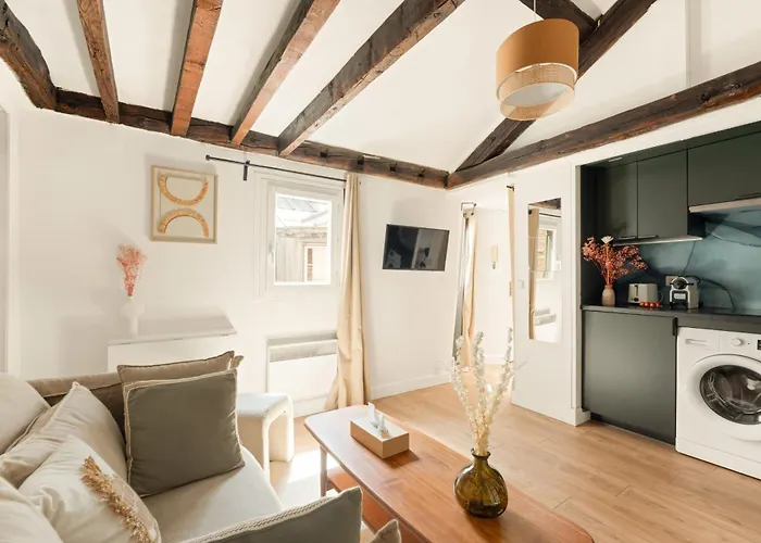 Cite Des Fleurs Paris17- Cozy Junior Onebedroom-4p Appartement Parijs